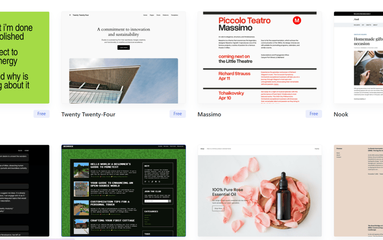 best online free website builder software wordpress to start online store review