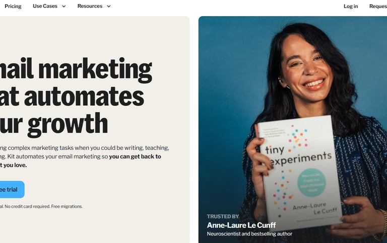 Kit Best Free Email Marketing Tool Review