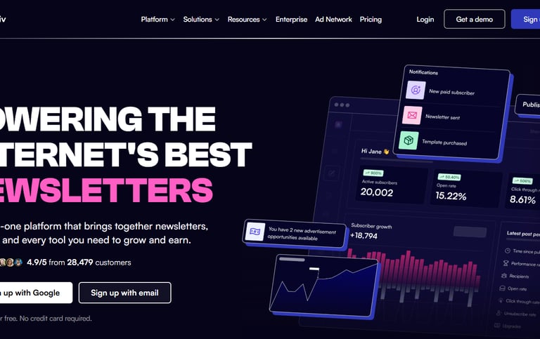 Beehiiv Best Free Email Marketing Tool Review