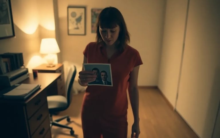 Psychological thriller aesthetic