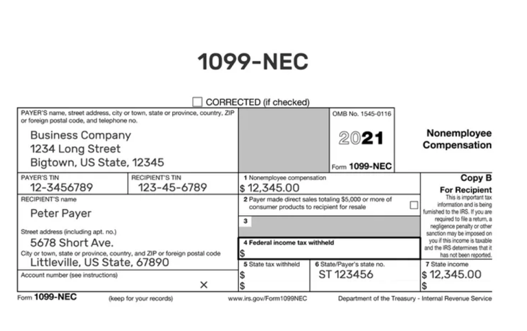 美国报税1099是什么
