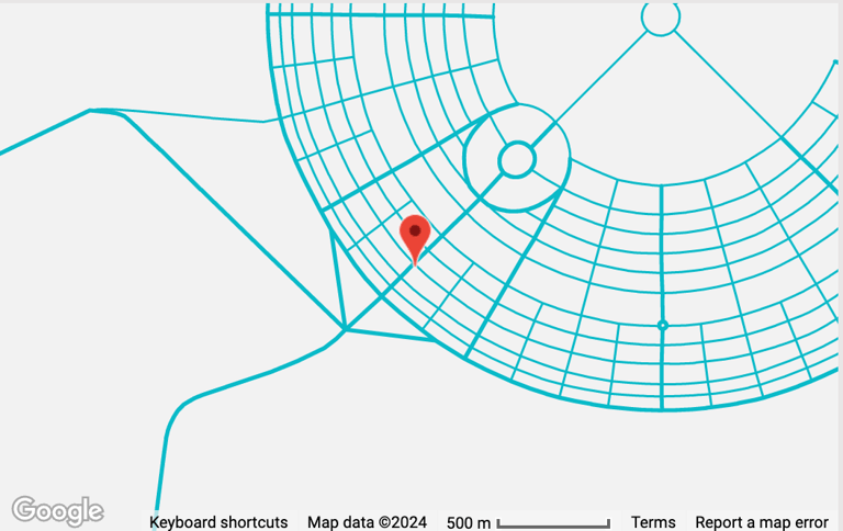 Black Rock City map to Anonymous Village @530-G