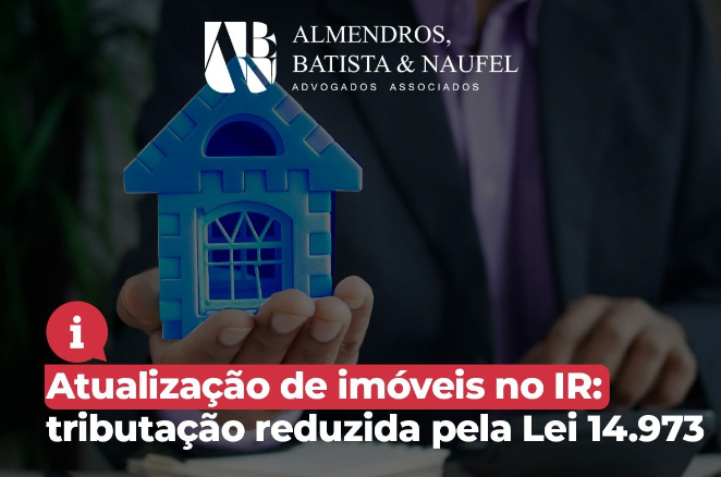 Arte sobre a atualização de bens imóveis