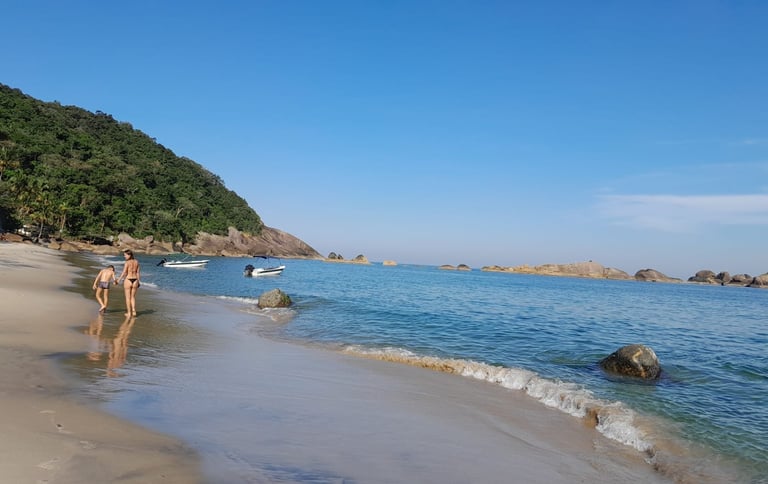 Praia da Indaiaúba, Ilhabela, SP