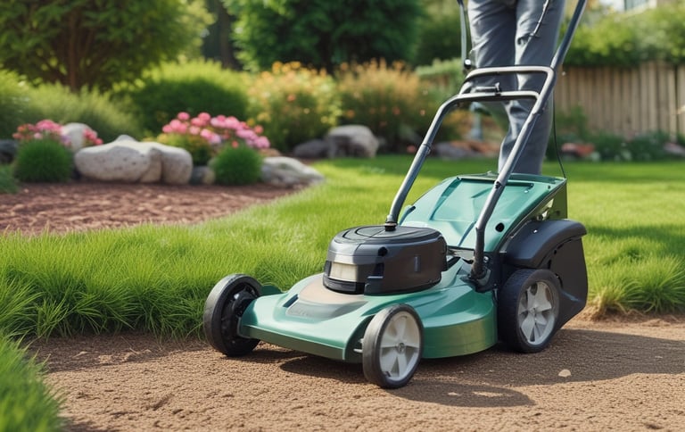 a truck with a clock on it and boxes on the ground