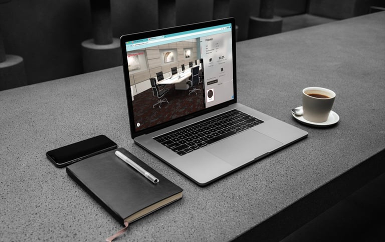 Graphic design portfolio showcasing UX work for Mohawk Group