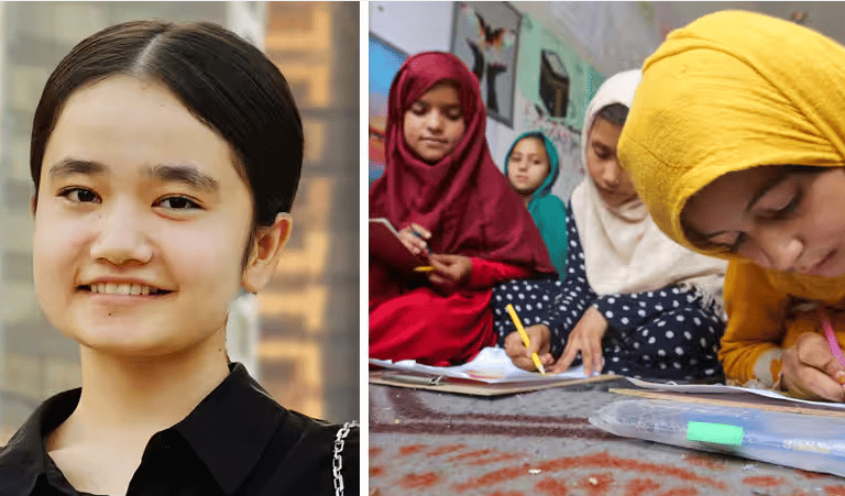 Nila Ibrahimi from Afghanistan featured by CBC Kids