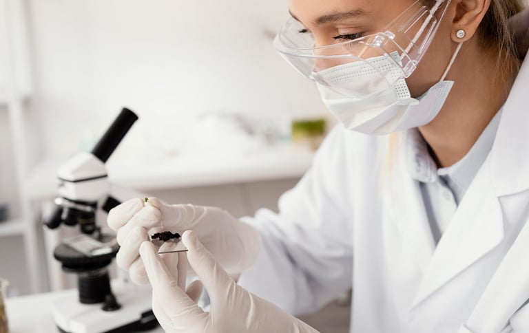 técnica laboratorial Avicultura