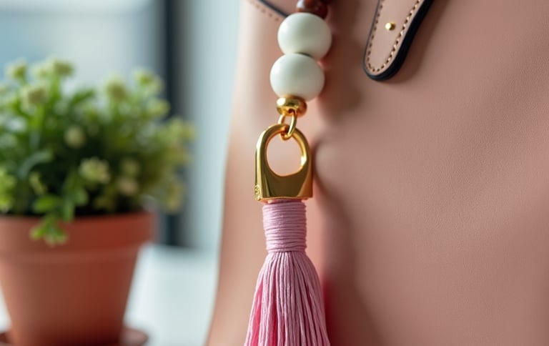 Discrete Anxiety relief on the go. Key Chain with essential oil