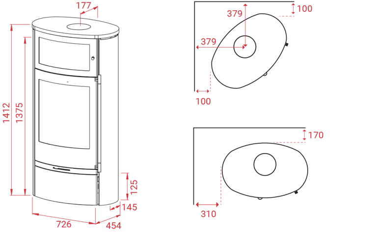 Jubilee 35 avec four de cuisson