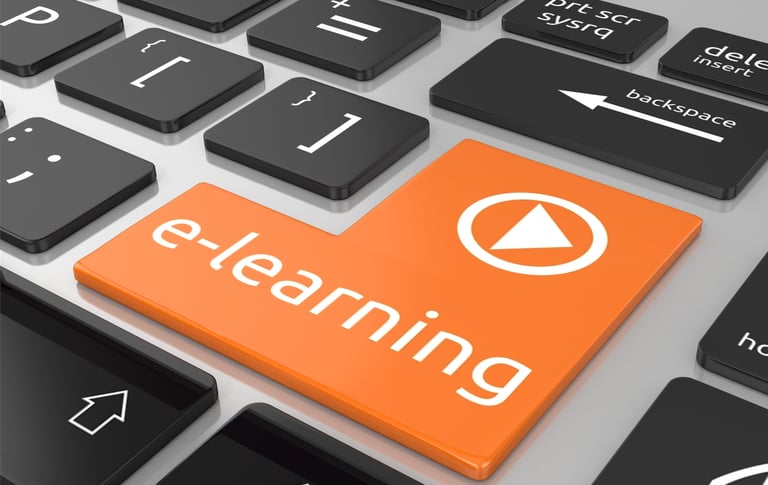 E-learning demo trial at the touch of a button