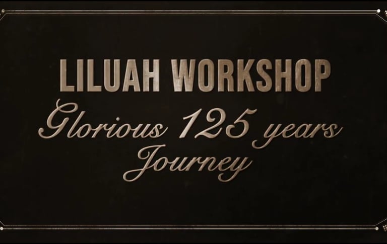 Celebrating 125 years of Liluah Workshop