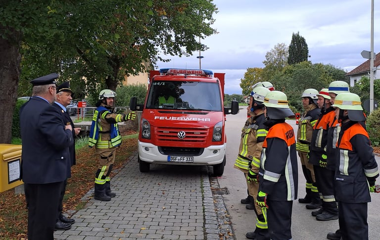 FF Frichlkofen beim Leistungsabzeichen