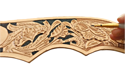Painting Leather