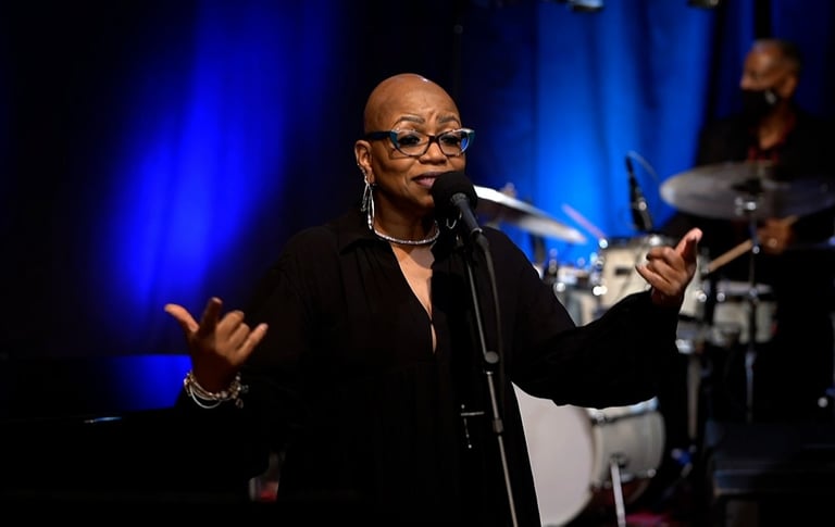 Tiya! singing live at Blue House Studios