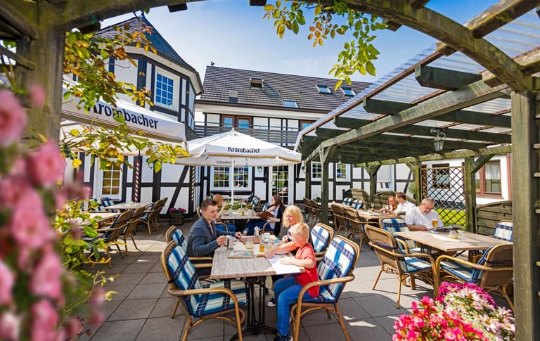 Landhotel Repetal Biggesee Tourguide geführte Motorradtour BrueckxTours Sauerland