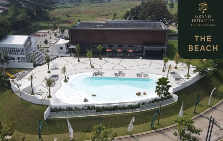 grand duta sity parung fasilitas the beach