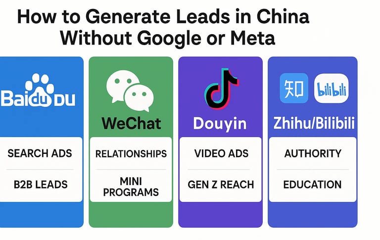 Leads generation in china