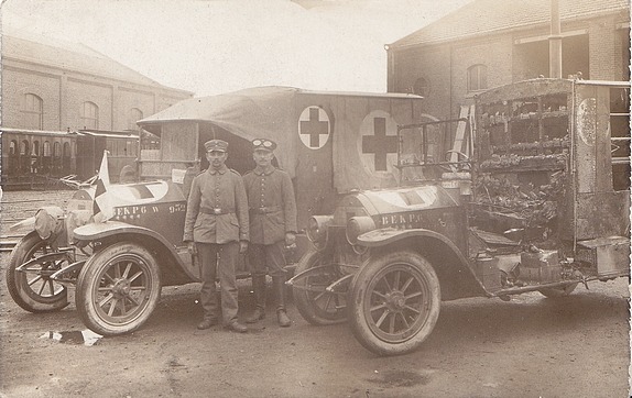 Ambulance du Bayer. Kraftwagen-Park 6. de VALENCIENNES 