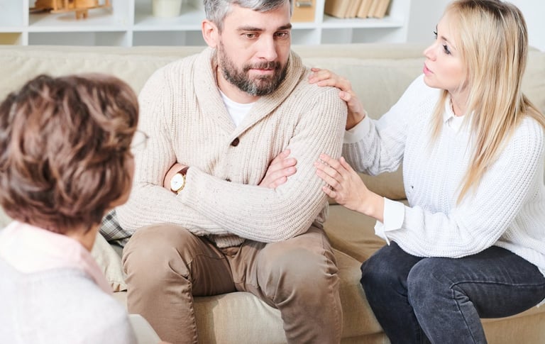 Accompagnement émotionnel avant et après une cérémonie d’adieu, espace d’écoute et de soutien