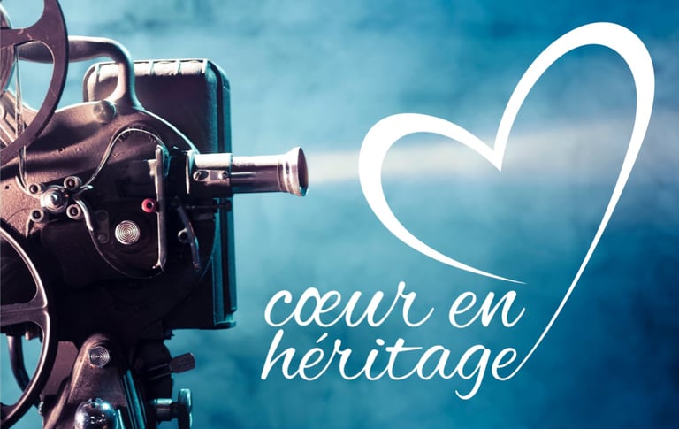 Transmission de l’héritage de vie avec vidéo témoignage, image symbolique de mémoire