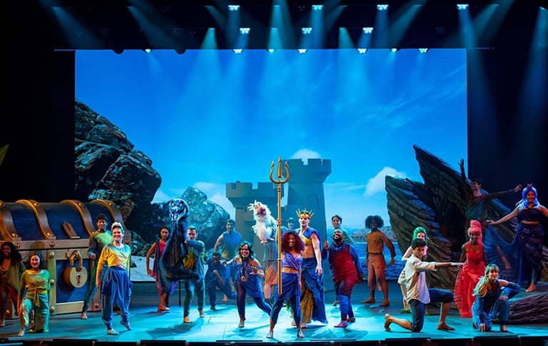 Disney Cruise Line theater performance of The Little Mermaid