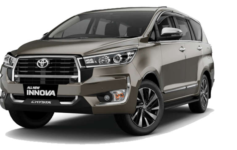 Brown color goa taxi Innova