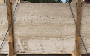 Płyty trawertyn beżowy, płyty trawertynowe Bianco