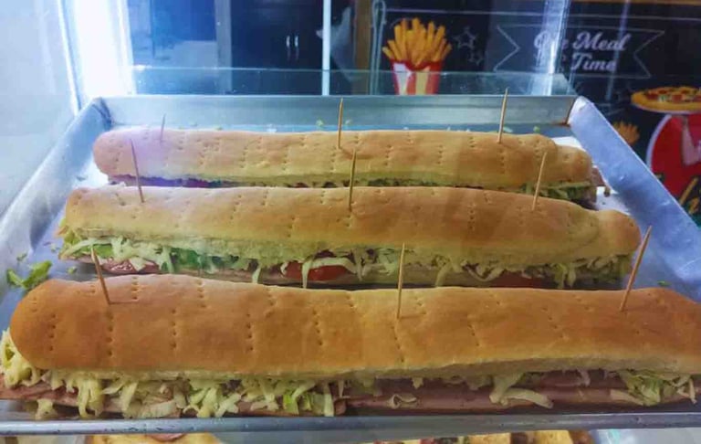 Sandwich Cubano en Delipizzas Cajamarca