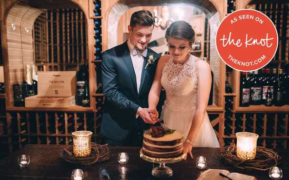 Wedding at Childress Vinyard near Winston-Salem, NC, live wedding painting