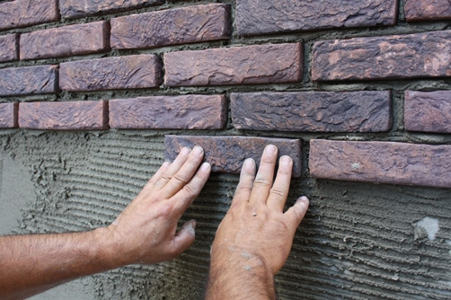 klinkerio klijavimas, klinkerio fasado darbai