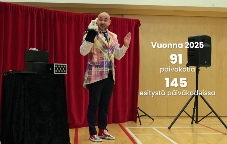 Suosittua ohjelmaa päiväkotiin