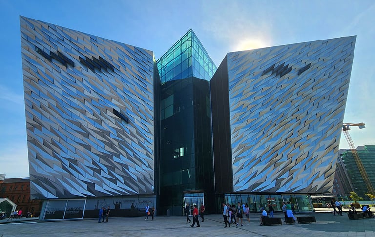 Titanic Belfast Museum in Belfast, Ireland