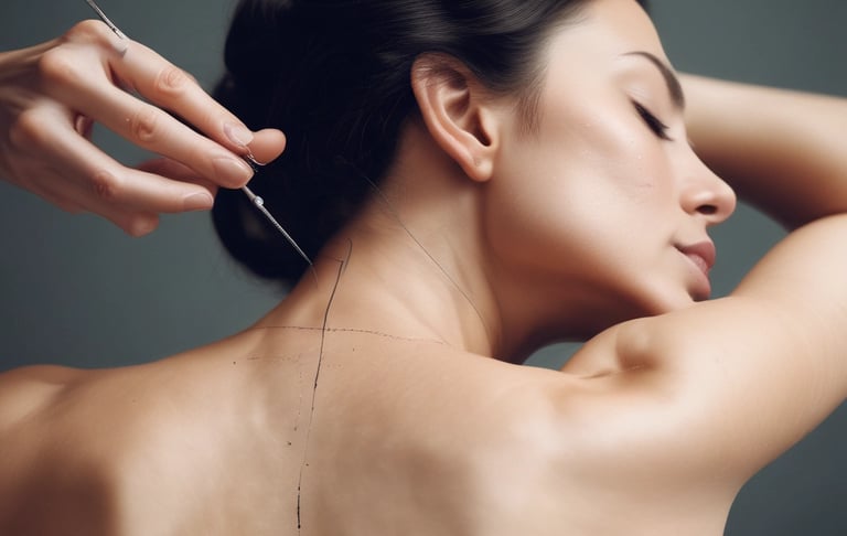 person holding silver and white pen