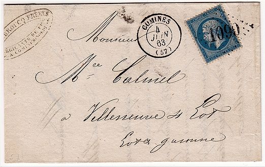 Losange Gros Chiffres 1090 et type 15.