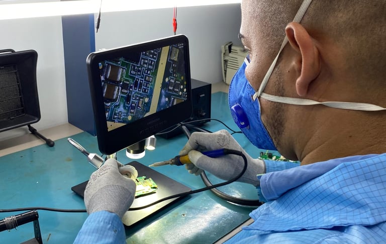 Manutenção de Equipamentos - Recuperação de Placas