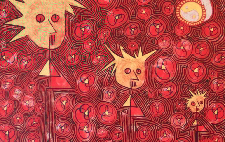 Three Boys in the Golden Garden by Tracy Fetter