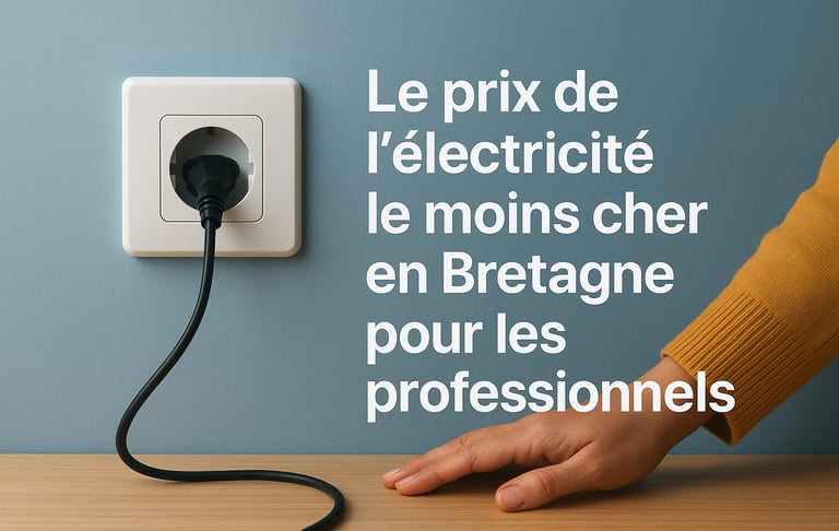 trouver le prix le moin cher de Bretagne de électricité et gaz c'est monchauffagebreton