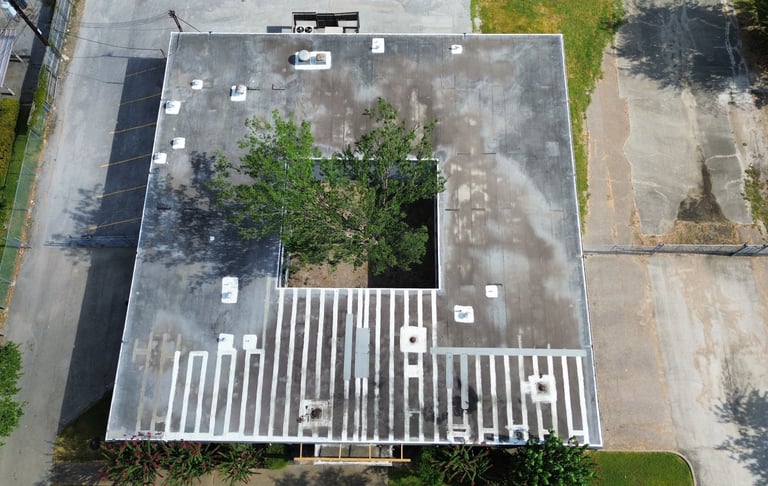 flat roof coating houston