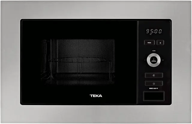 Teka MWE 225 FI - Microondas Integrable con Grill, Capacidad 20 L, 5 Niveles de Potencia, 800w