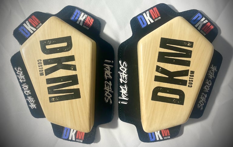 SLIDERS MOTO BOIS DKM CUSTOM