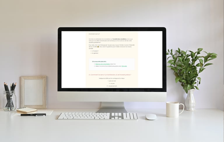 ecran d'ordinateur montrant une newsletter pour cavalier