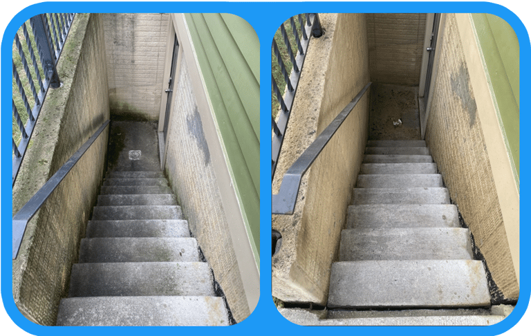 Pressure Washing Services Before And After