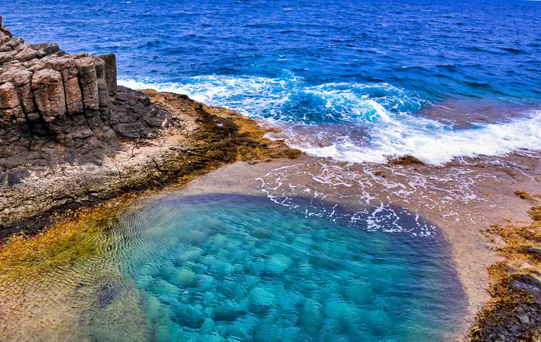 piscine naturelle aux Canaries