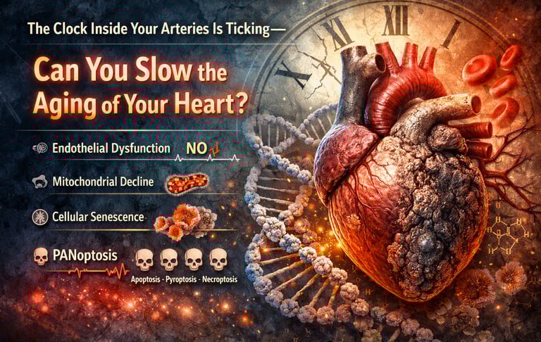 Want a healthier heart for longer? Learn 5 science-backed strategies to slow cardiac aging and prote