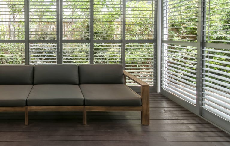 Aluminium Outdoor Shutters - CCS Blinds & Shutters