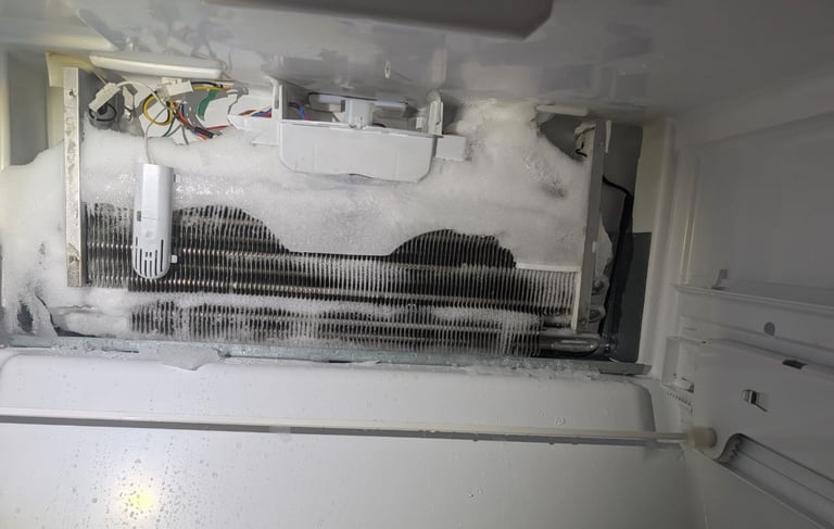whirlpool refrigerator not cooling properly