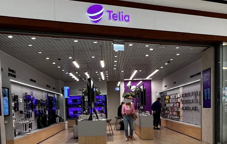 Telia salonai