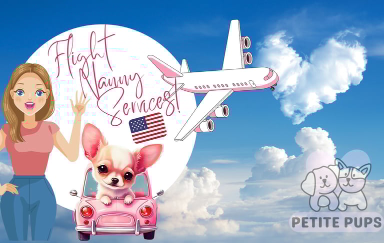Petite Pups - Flight Nanny Services Nationwide USA - PetitePups.com