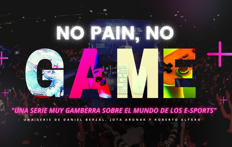 Documento de venta de la serie NO PAIN, NO GAME. Tratamientos publicitarios, dossier comercial